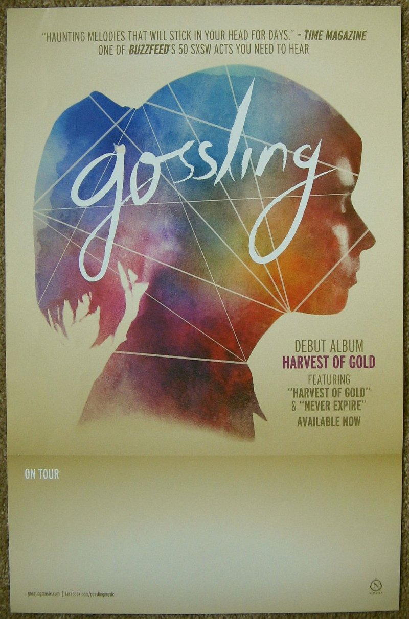 GOSSLING Album POSTER Harvest Of Gold Helen Elizabeth Croome 11x17