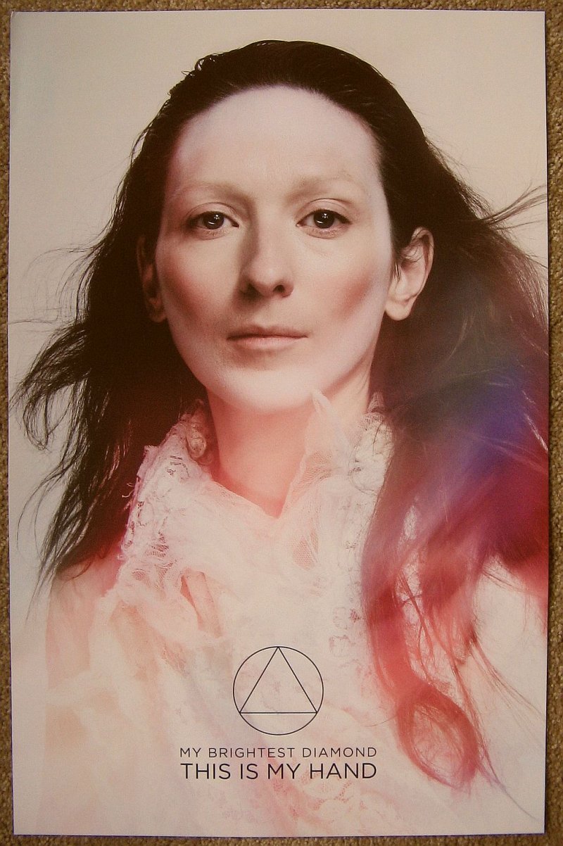 Image 0 of MY BRIGHTEST DIAMOND Album POSTER This Is My Hand Shara Worden 11x17
