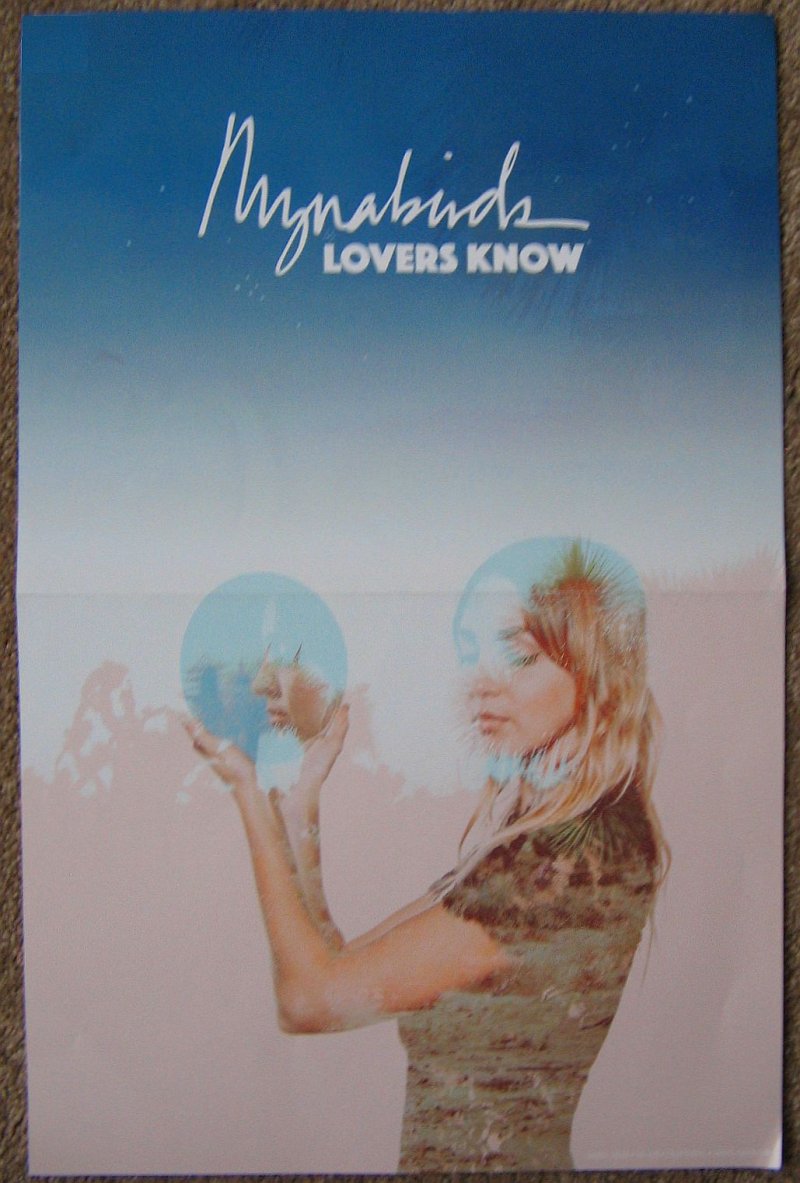 Image 0 of MYNABIRDS Album POSTER Lovers Know Laura Burhenn 11x17