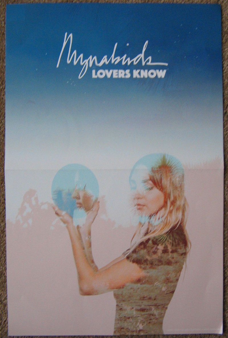 Image 0 of MYNABIRDS Album POSTER Lovers Know Laura Burhenn 11x17