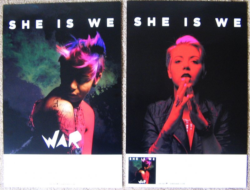 Image 0 of SHE IS WE War Album POSTER 2-Sided 11x17