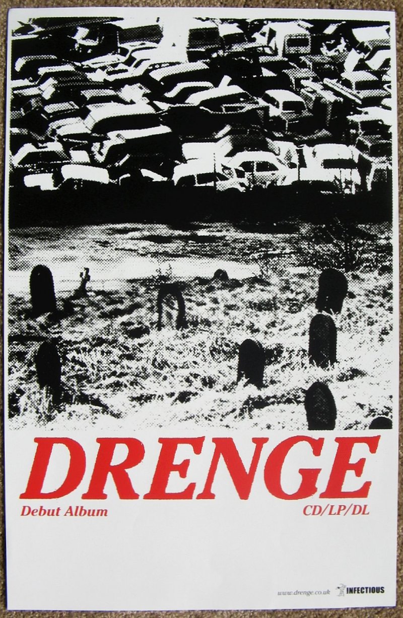 DRENGE Debut Album POSTER 11x17