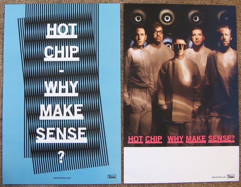 Image 0 of HOT CHIP Album POSTER Why Make Sense 2-Sided Version 1