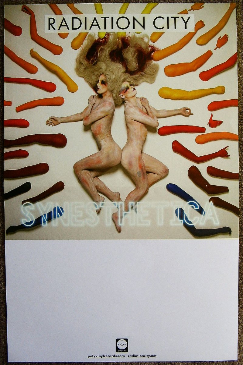 Image 0 of RADIATION CITY Synesthetica POSTER 11x17