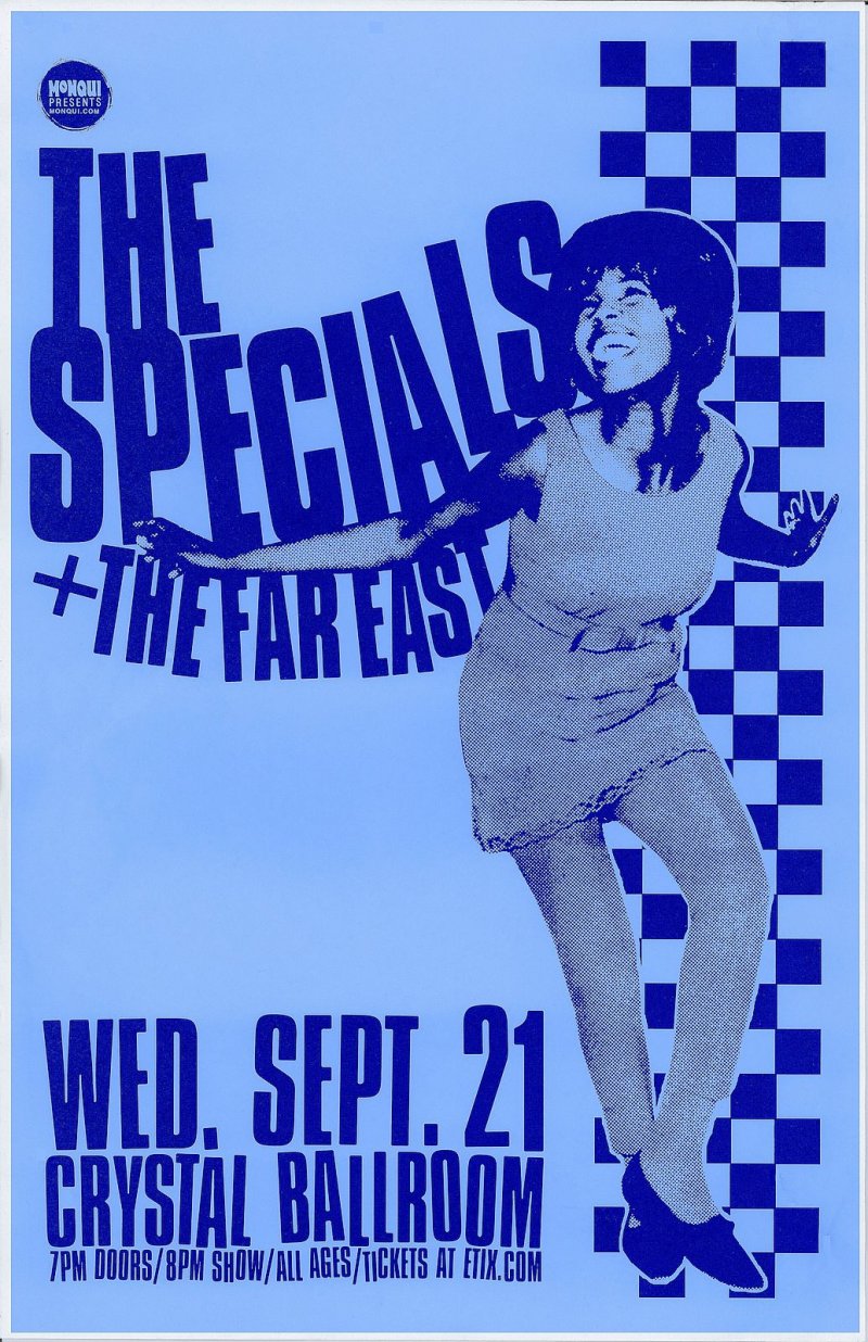 Image 0 of Specials THE SPECIALS 2016 Gig POSTER Portland Oregon Concert