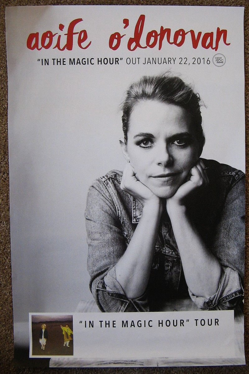 Image 0 of O'Donovan AOIFE O'DONOVAN Album POSTER In The Magic Hour 11x17