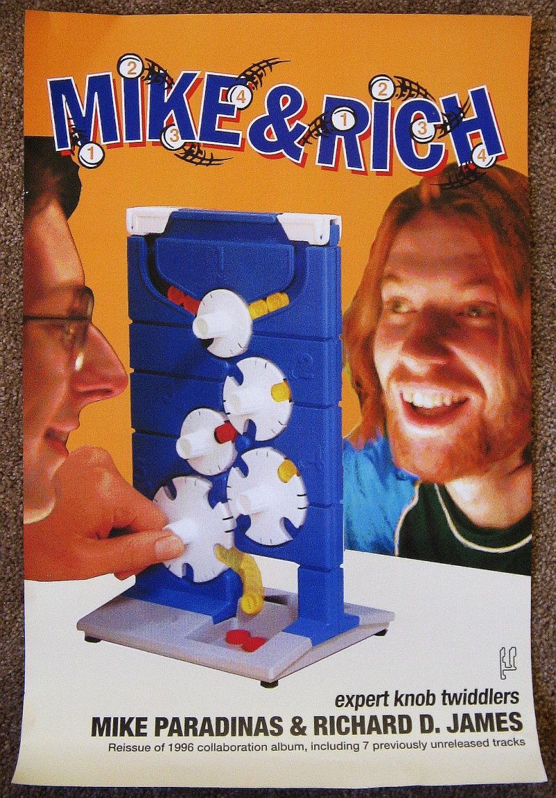 Image 0 of MIKE & RICH Album POSTER Expert Knob Twiddlers 11x17 Mike And Rich