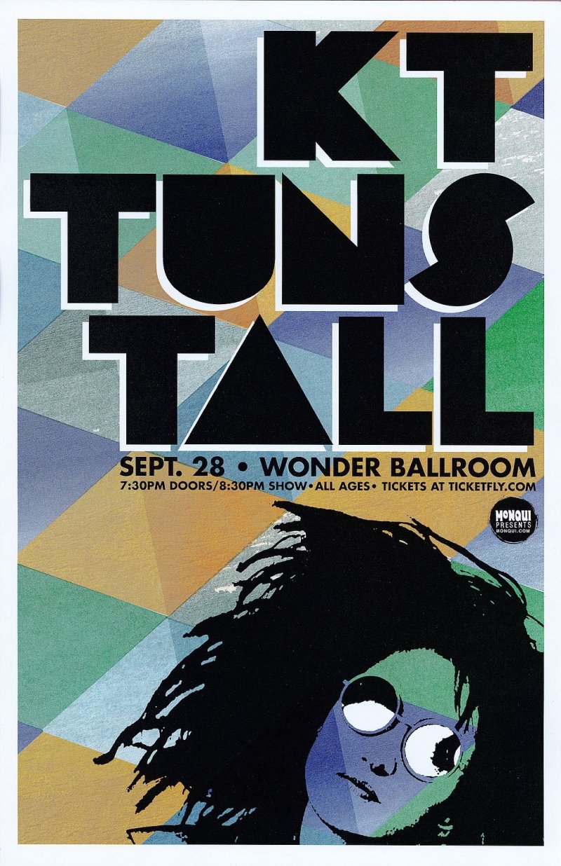 Image 0 of Tunstall KT TUNSTALL 2016 Gig POSTER Portland Oregon Concert