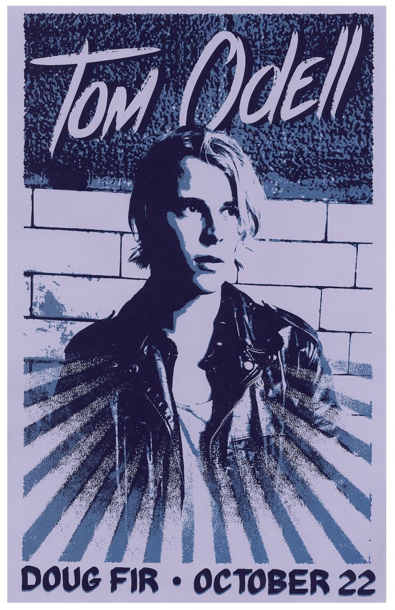 Image 0 of Odell TOM ODELL 2016 Gig POSTER Portland Oregon Concert
