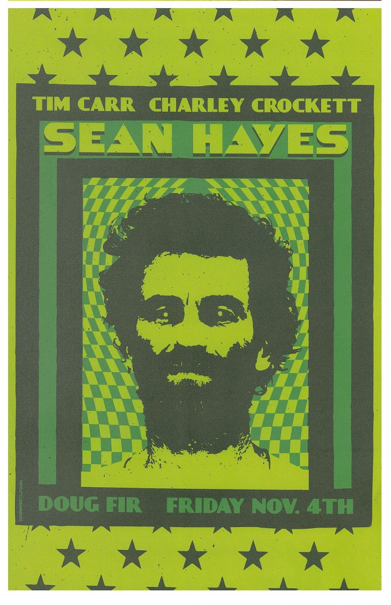 Image 0 of Hayes SEAN HAYES 2016 Gig POSTER Portland Oregon Concert