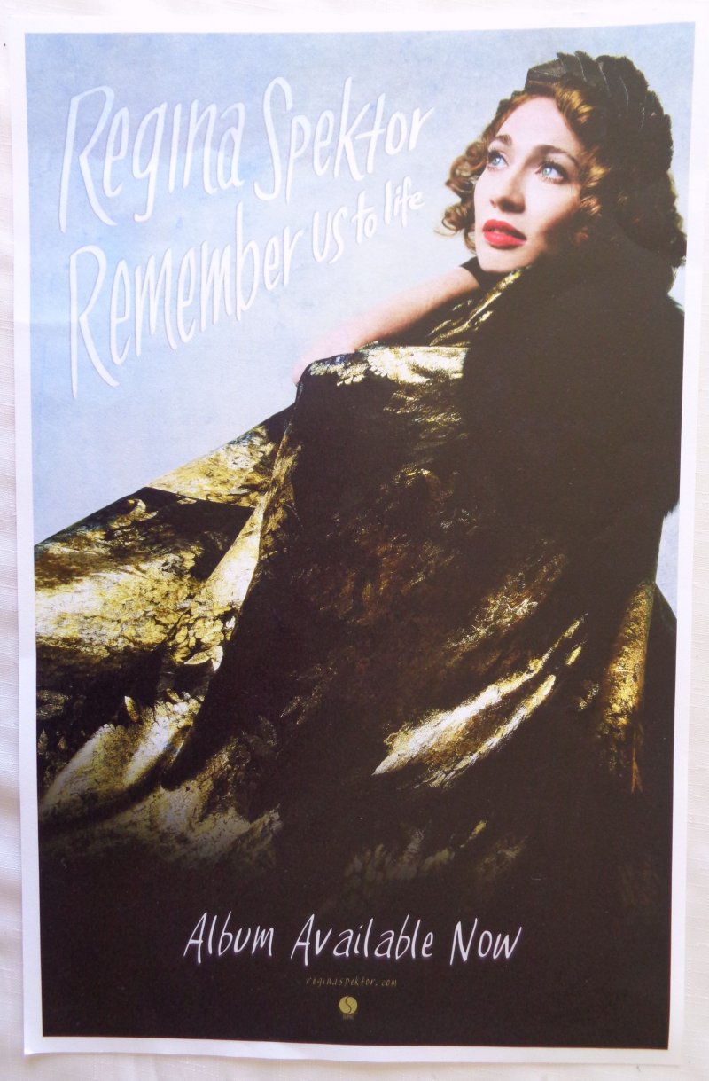 Image 0 of Spektor REGINA SPEKTOR Album POSTER Remember Us To Life 11x17