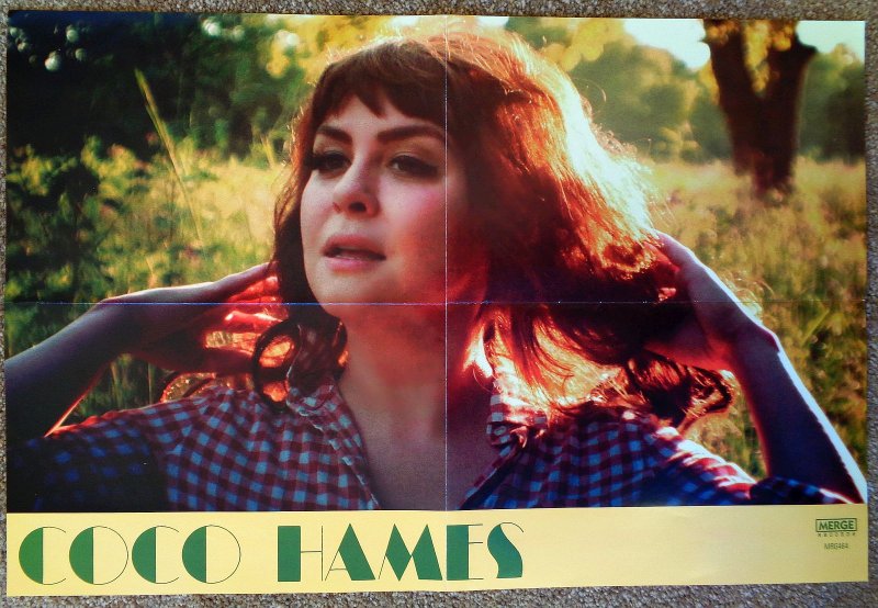 Image 0 of Hames COCO HAMES Album POSTER Self-Titled Debut THE ETTES 18x12
