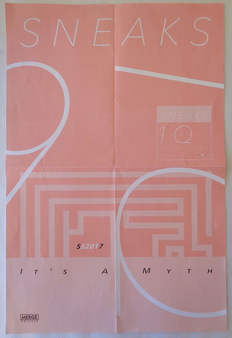 Image 0 of SNEAKS It's A Myth POSTER Eva Moolchan 12x18