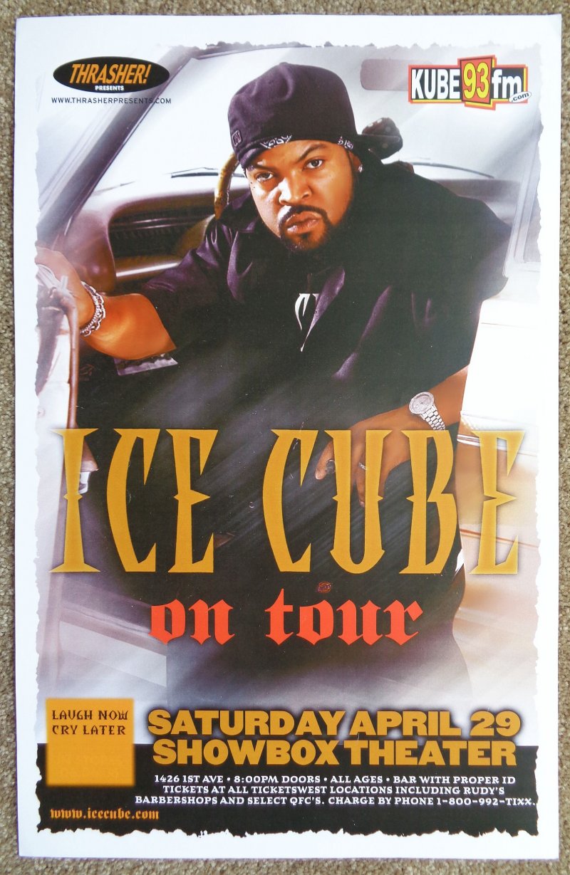 Image 0 of ICE CUBE 2006 Gig POSTER Seattle Concert Washington