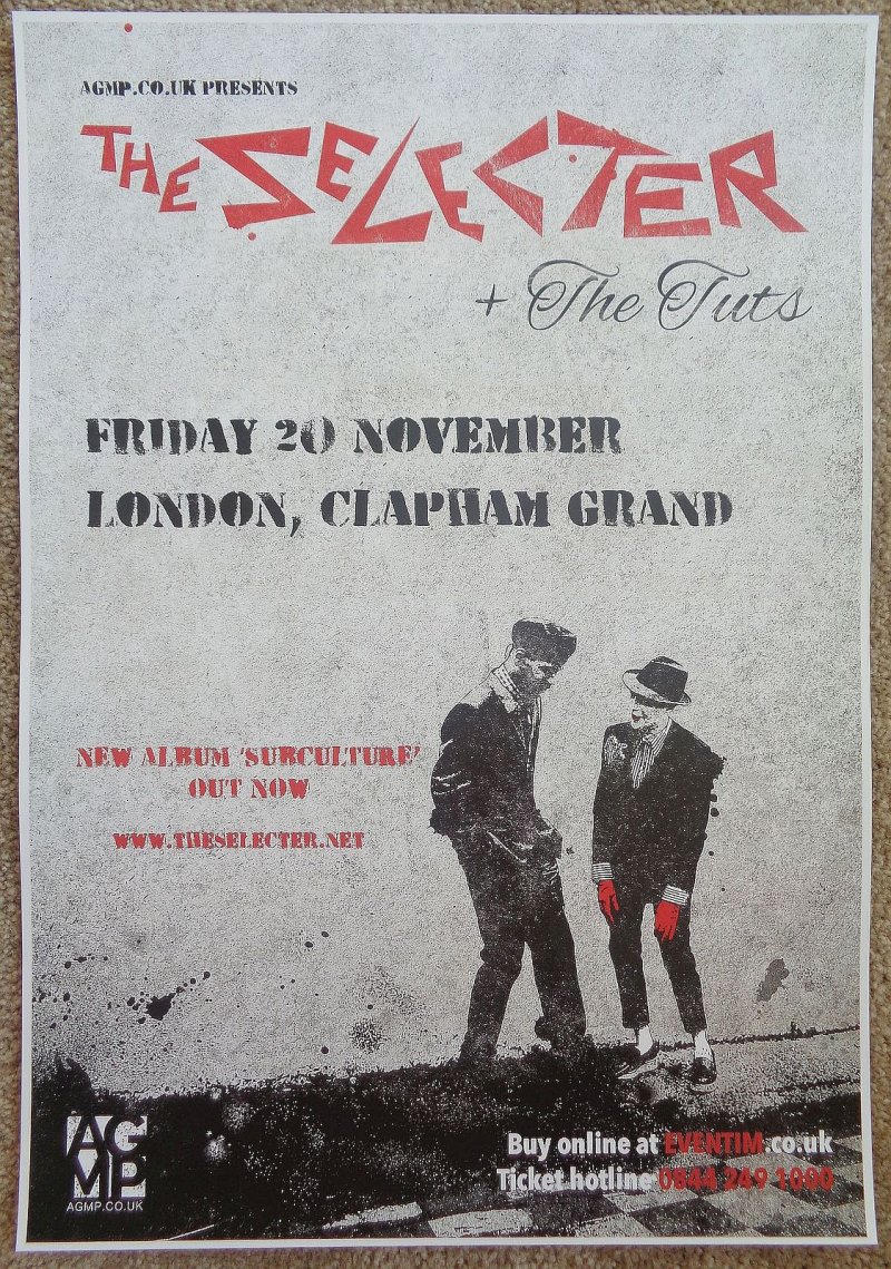 Image 0 of Selecter THE SELECTER 2015 Gig Ska POSTER London Concert United Kingdom