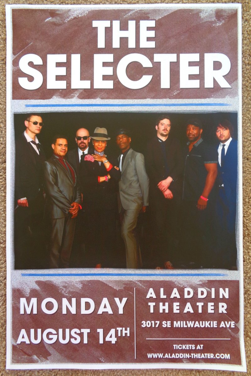 Image 0 of Selecter THE SELECTER 2017 Gig Ska POSTER Portland Oregon Concert Pauline Black