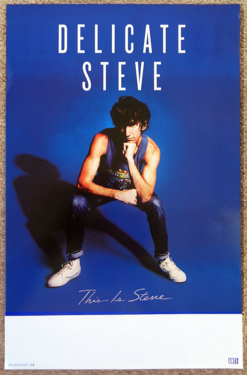 Image 0 of DELICATE STEVE Album POSTER This Is Steve 11x17