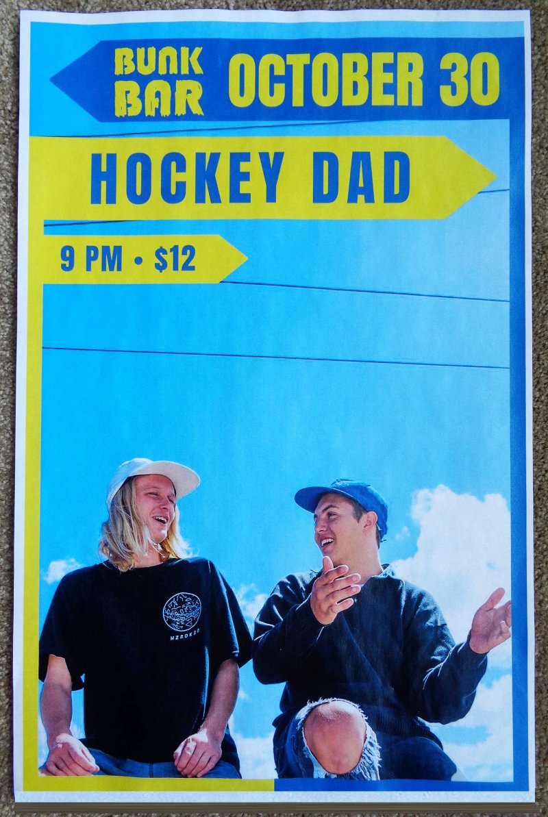 Image 0 of HOCKEY DAD 2017 Gig POSTER Portland Oregon Concert