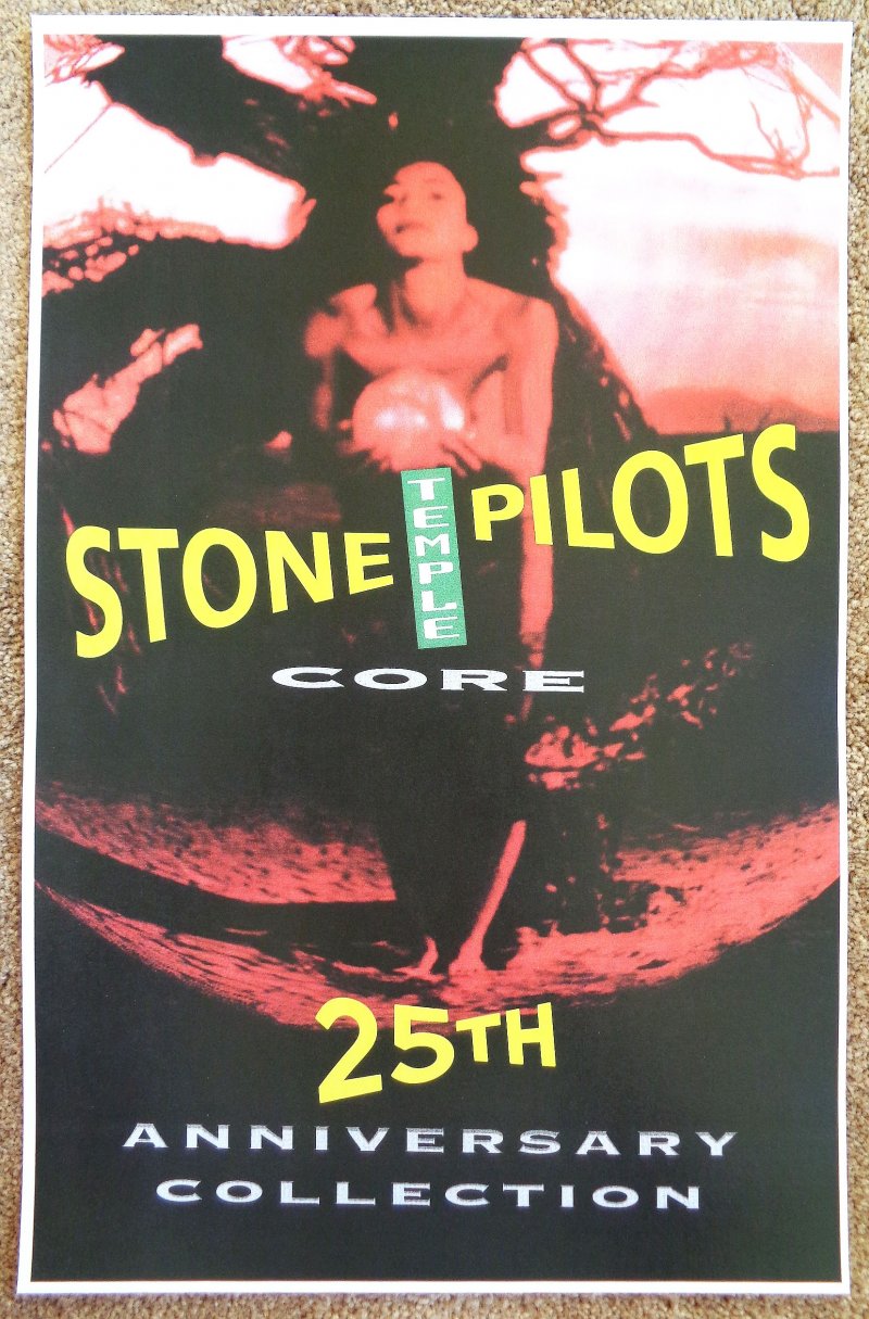 Image 0 of STONE TEMPLE PILOTS Album POSTER Core 2017 ReRelease 25th Anniversary Collection