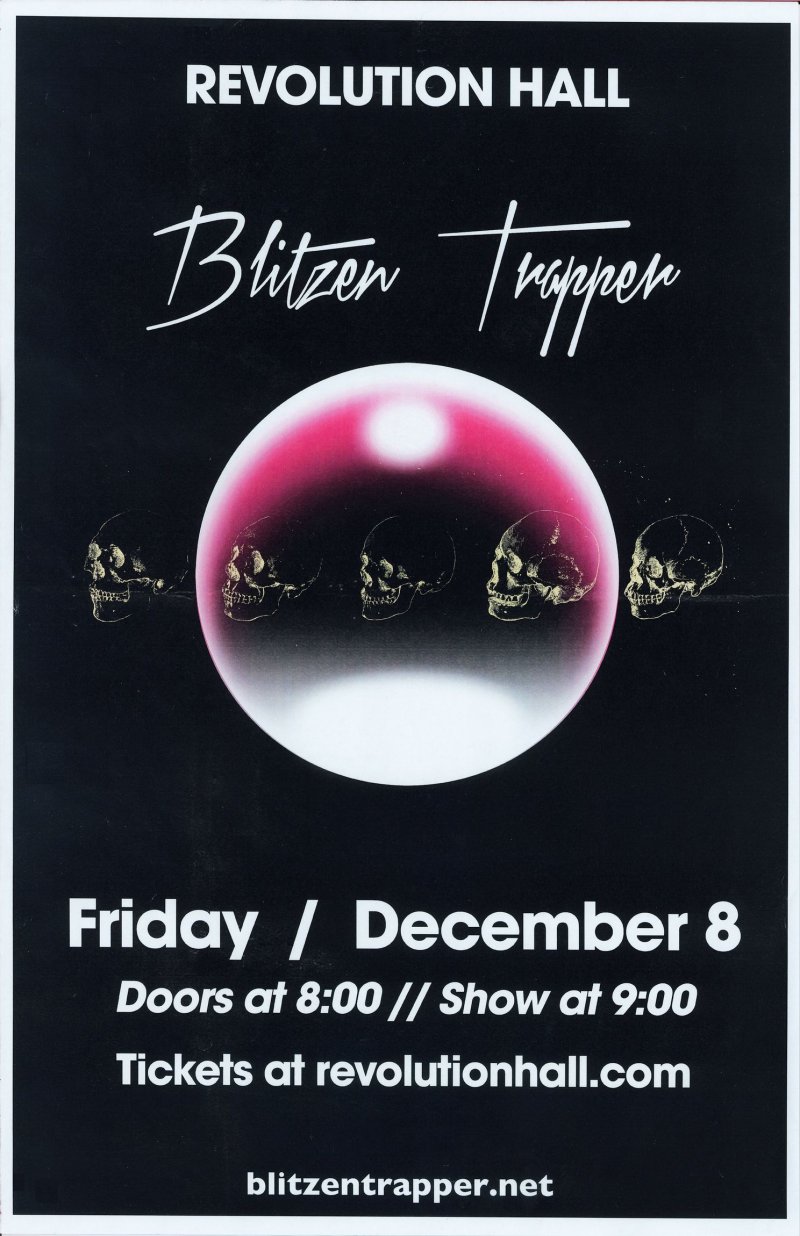 Image 0 of BLITZEN TRAPPER 2017 Gig POSTER Portland Oregon Concert