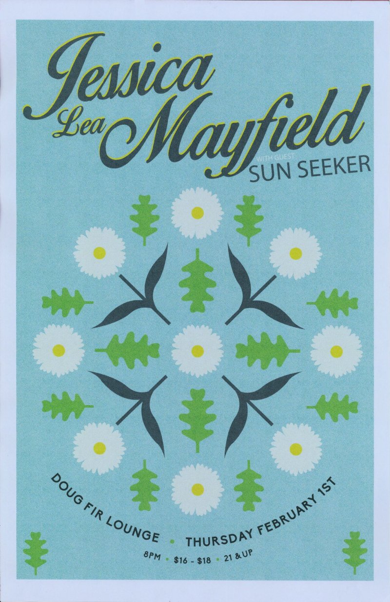 Image 0 of Mayfield JESSICA LEA MAYFIELD 2018 Gig POSTER Portland Oregon Concert