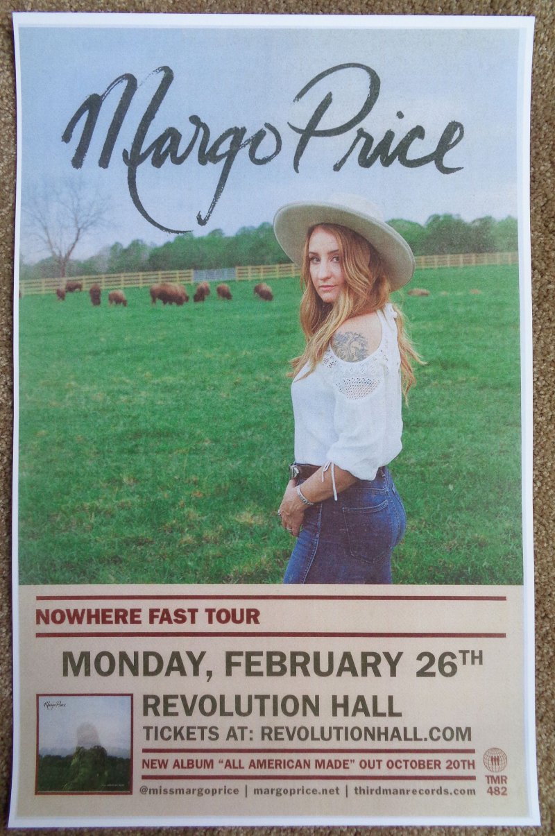 Image 0 of Price MARGO PRICE 2018 Gig POSTER Portland Oregon Concert