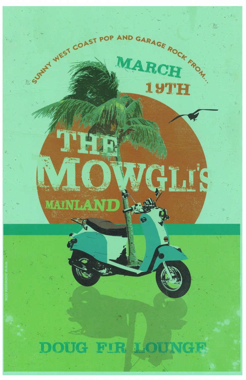 Image 0 of Mowgli's THE MOWGLI'S 2018 Gig POSTER Portland Oregon Concert