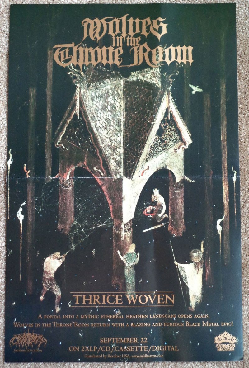 Wolves In The Throne Room Album Poster Thrice