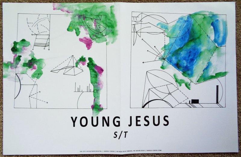 Image 0 of YOUNG JESUS S/T Album POSTER 17x11 JOHN ROSSITER