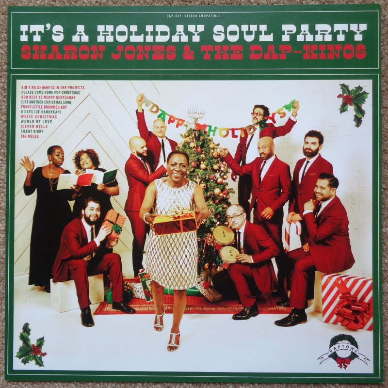 Image 1 of Jones SHARON JONES & DAP KINGS Album POSTER It's A Holiday Soul Party 2015