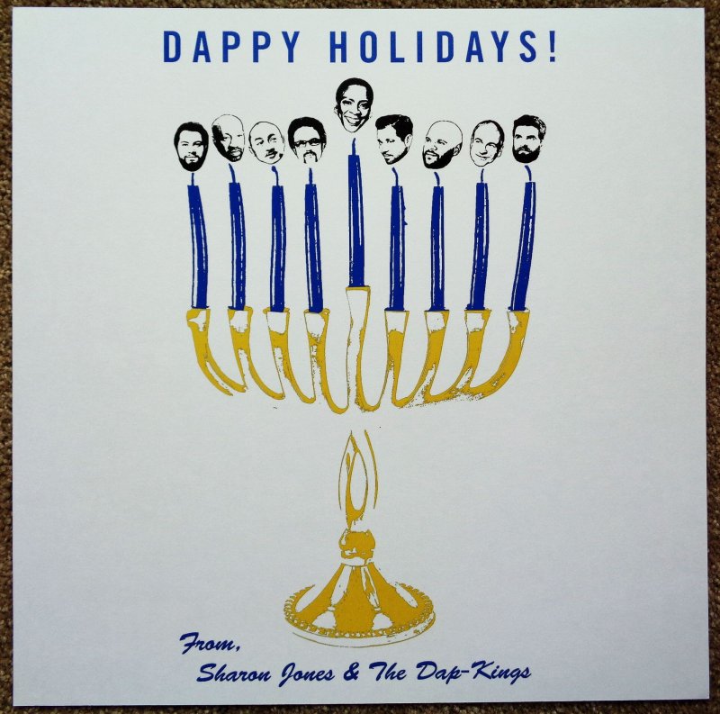 Image 2 of Jones SHARON JONES & DAP KINGS Album POSTER It's A Holiday Soul Party 2015