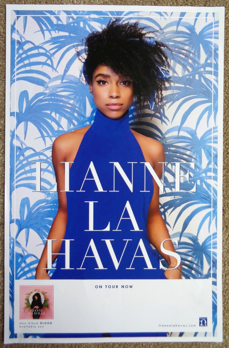 Image 1 of La Havas LIANNE LA HAVAS Blood POSTER 2-Sided 11x17