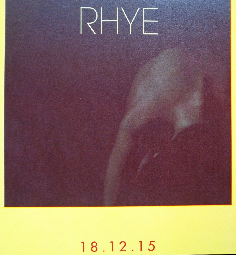 Image 1 of RHYE 2015 Gig POSTER Jakarta Indonesia Concert