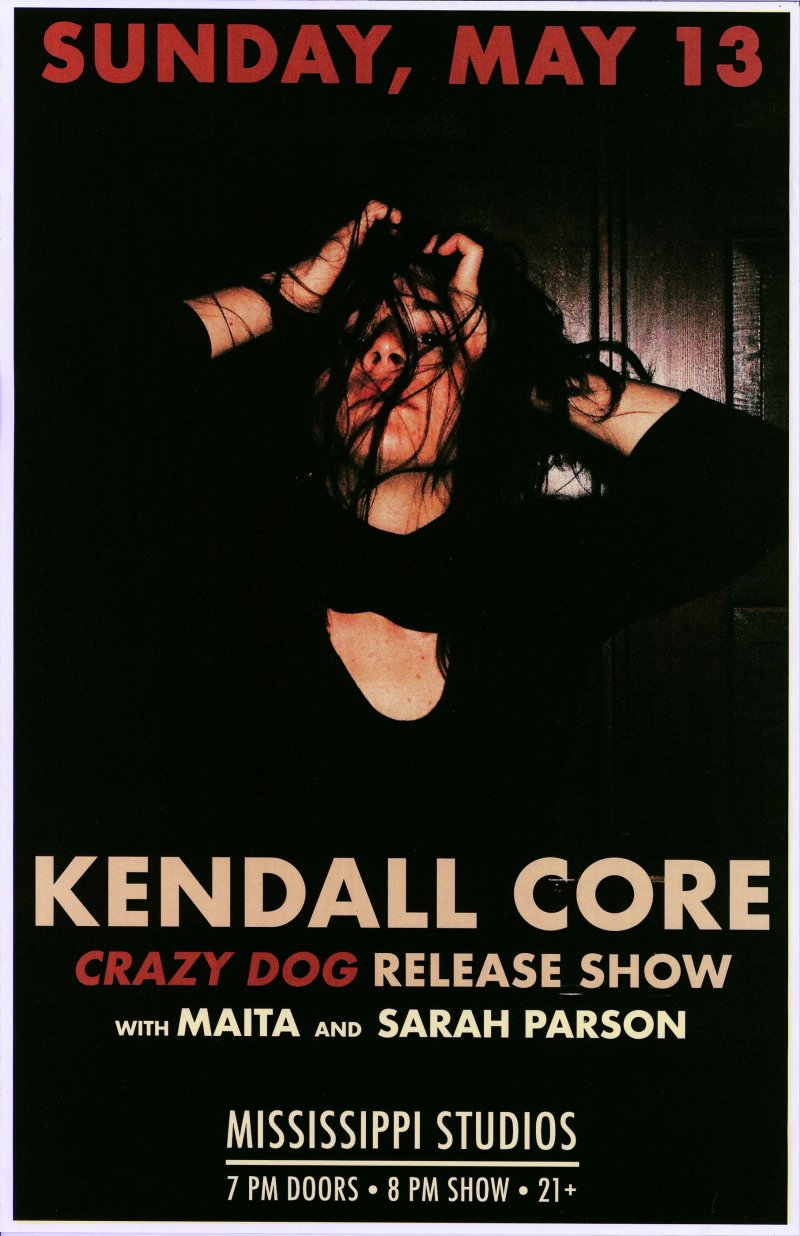 Image 0 of Core KENDALL CORE 2018 Gig POSTER Portland Oregon Concert