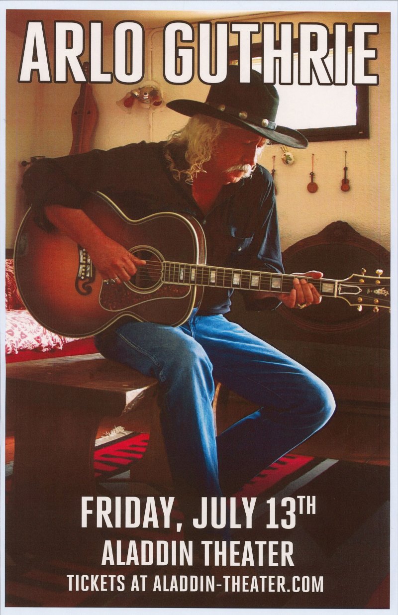 Image 0 of Guthrie ARLO GUTHRIE 2018 Gig POSTER Portland Oregon Concert