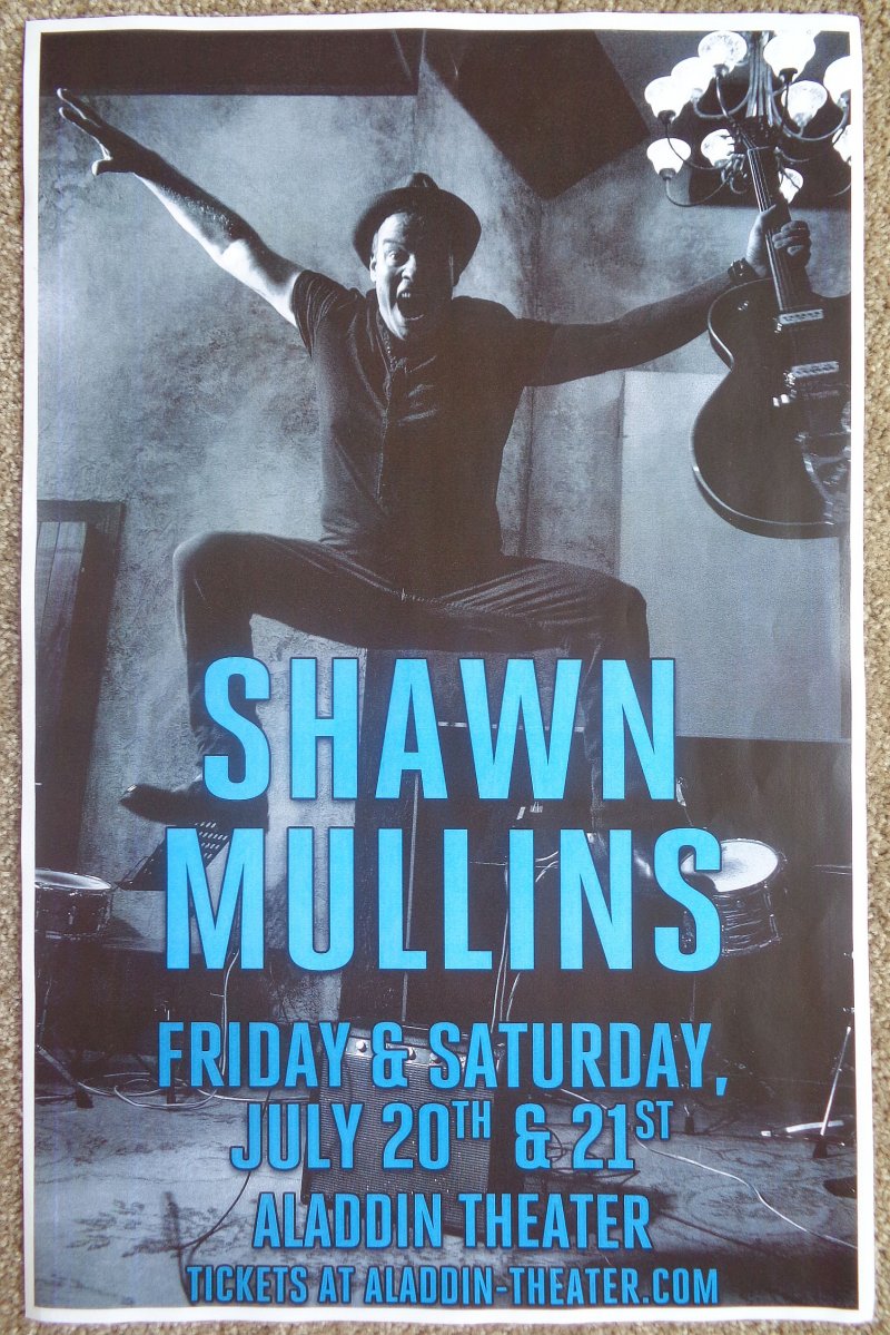 Image 0 of Mullins SHAWN MULLINS 2018 Gig POSTER Portland Oregon Concert