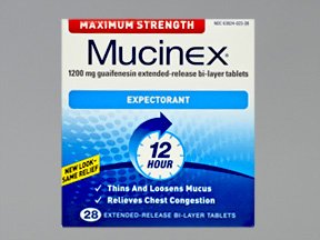 Mucinex 1200 mg Maximum Stength Tablets 28