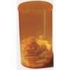 Rexam Amber Plastic Vial 1 Click 450 x 8.5 Dr