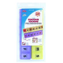 2-Week Pill Planner Locking, 2XL (6 Pack)