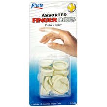 First Aid Finger Cot Assorted 1X12 Each