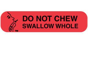 Label Do Not Chew 1X1000 Each
