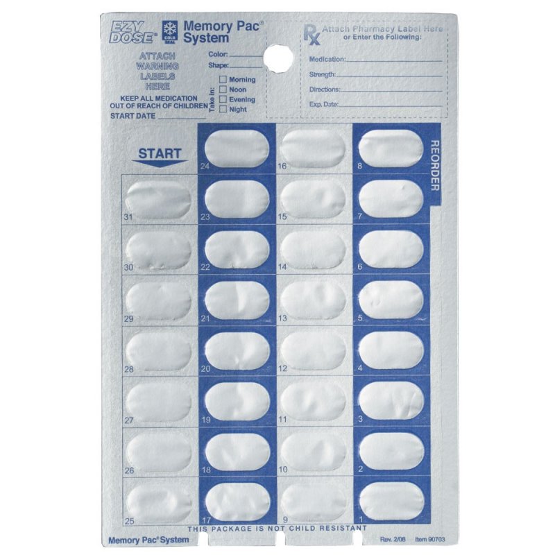 Image 0 of 31-Day Cold Seal Card 500ct