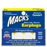 Image 0 of Macks Pillow Soft Ear Plugs 2Pair White Silicone