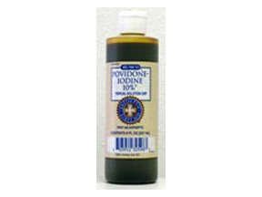 Image 0 of Povidone Iodine 10% Solution Liquid 8 Oz