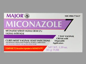 Image 0 of Miconazole 7 Cream With Applicator 1.59 Oz By Major Pharmaceutical