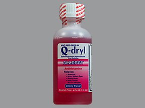 Image 0 of Q-Dryl Anti Fungal 12.5Mg/5Ml Liquid 120 Ml By Qualitest Products