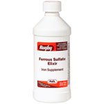 Image 0 of Ferrous Sulfate 220Mg-5Ml Elixir 16 Oz By Major Rugby Lab