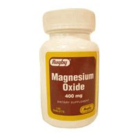 Image 0 of Magnesium Oxide 400 Mg 120 Tablet By Major Rugby Labs