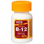 Image 0 of Vitamin B12 500 Mcg 100 Tabs By Rugby Major Lab
