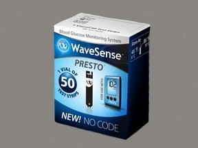 Wavesense Presto Strip 50 Ct By Agamatrix Inc.